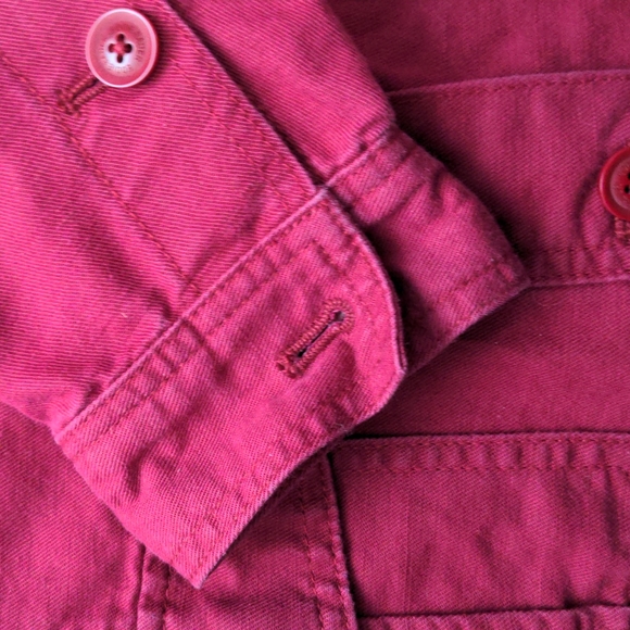 Eddie Bauer Womans Red Medium jacket - Picture 6 of 6